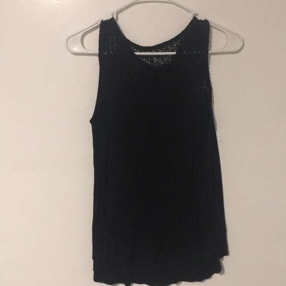 Lace shoulder tank - Picture 4 of 4